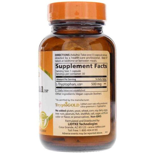 L-Tryptophan 500 Mg, LDK
